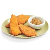 Marinated and breaded chicken fillet 